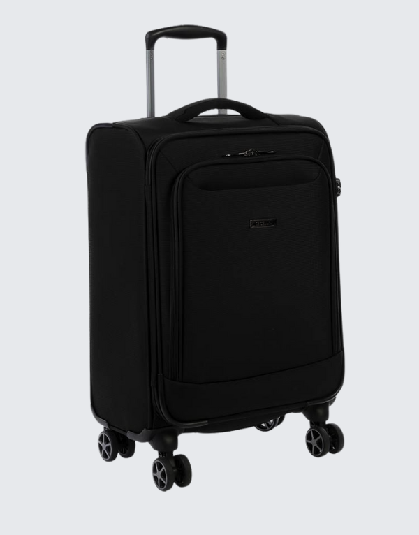 Cellini Optima Carry-On Trolley Case In Ink Black