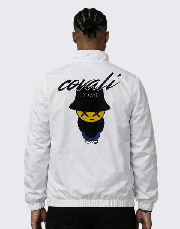 Covali Atletico Track Jacket White Men