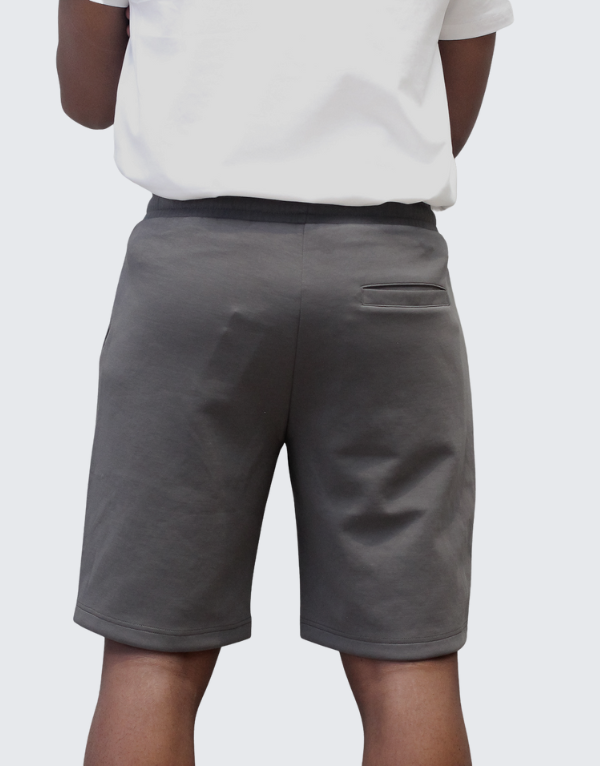 Covali Bases Shorts In Grey For Men