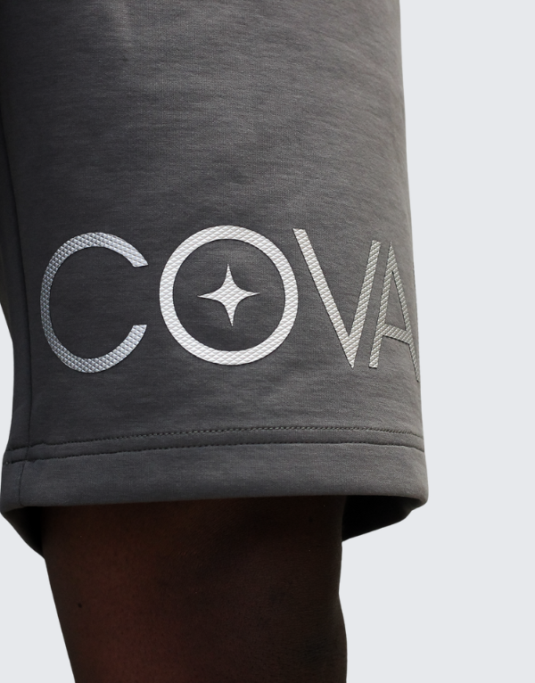 Covali Bases Shorts In Grey For Men