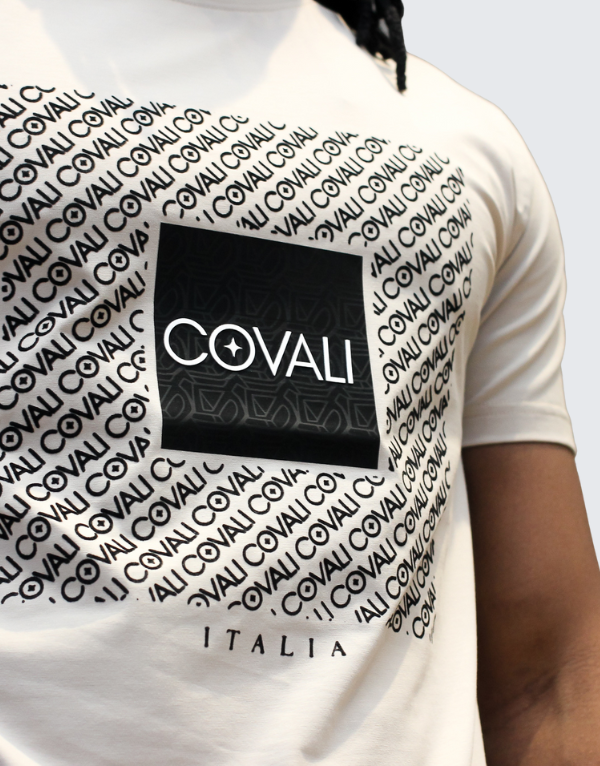 Covali Bose T-Shirt In Beige Men