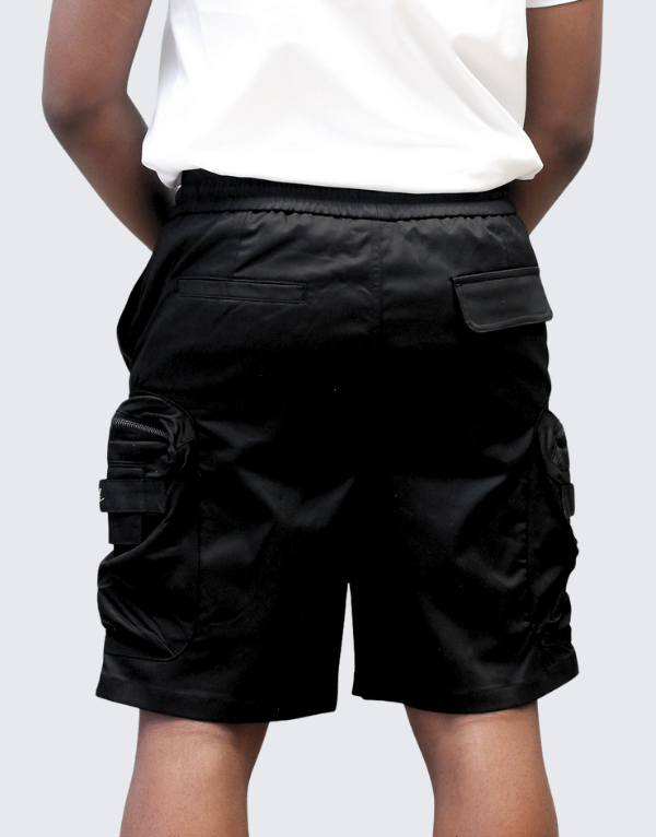 Covali Cargo Shorts In Black