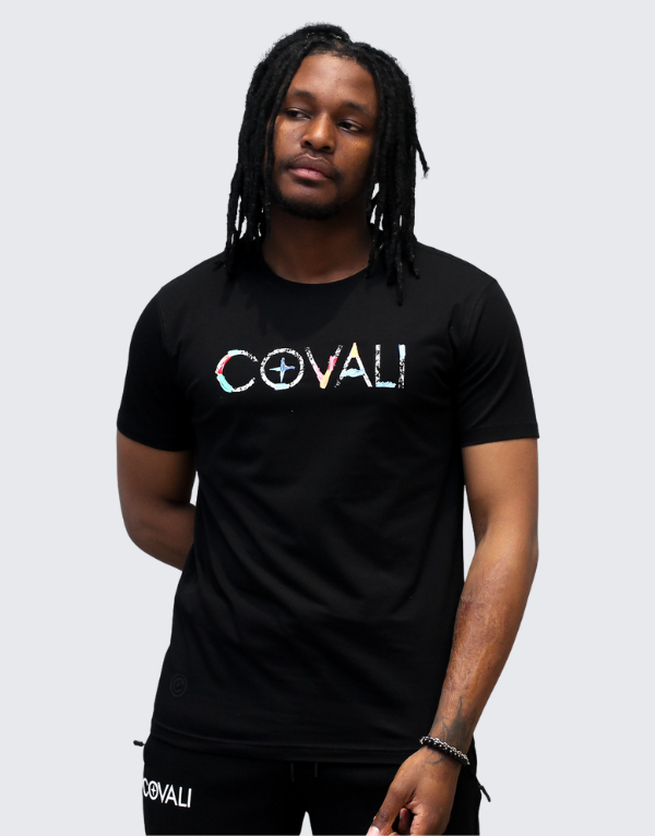 Covali Colpo T-Shirt In Black Men