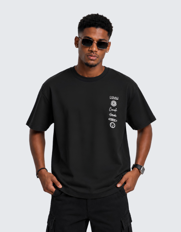 Covali Marchio T-Shirt Black