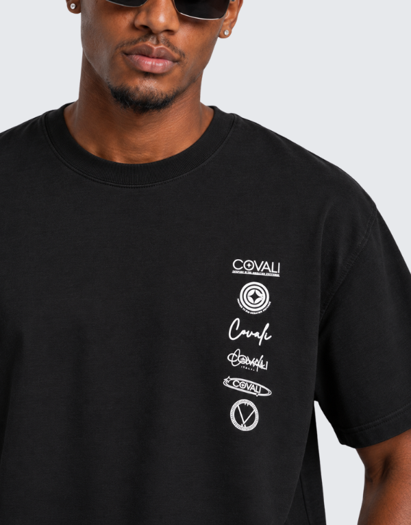 Covali Marchio T-Shirt Black
