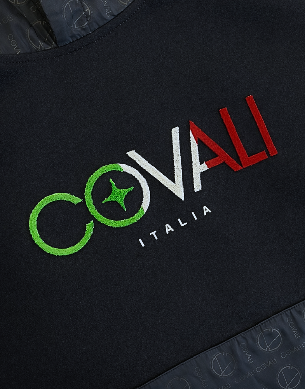Covali Marino Hoodie Navy Men