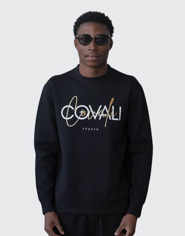 Covali Nadal Sweater In Black Men