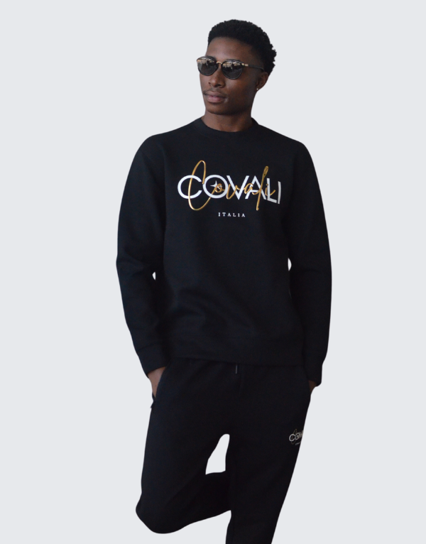 Covali Nadal Sweater In Black Men
