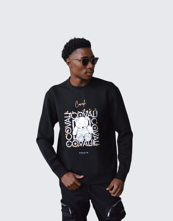 Covali Siena Sweater In Black Men