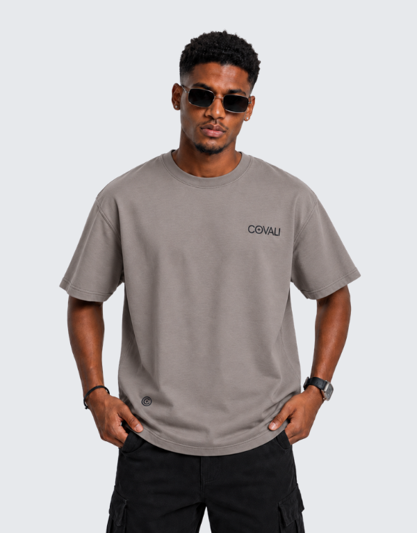 Covali Statua T-Shirt Grey