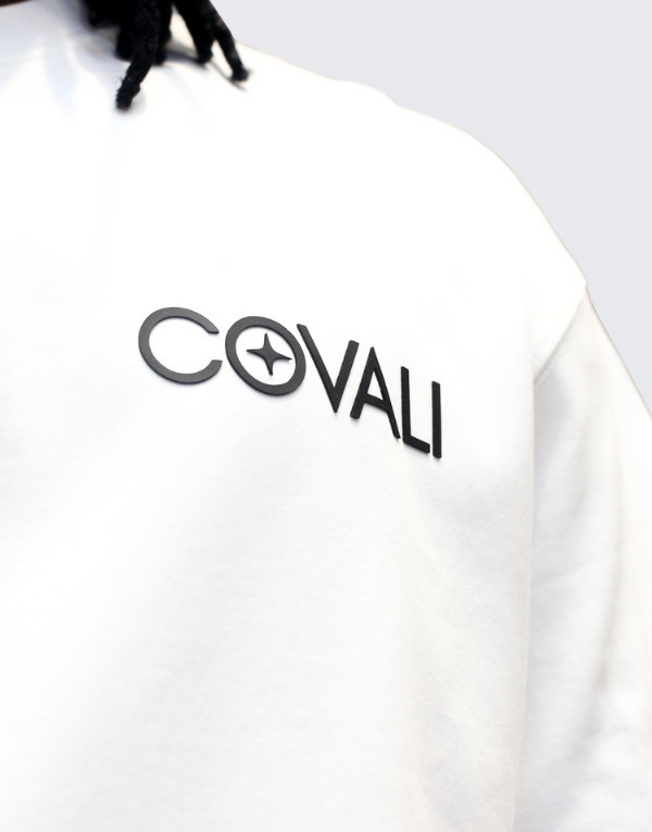 Covali Tipo S T-Shirt In White With Box Logo Men