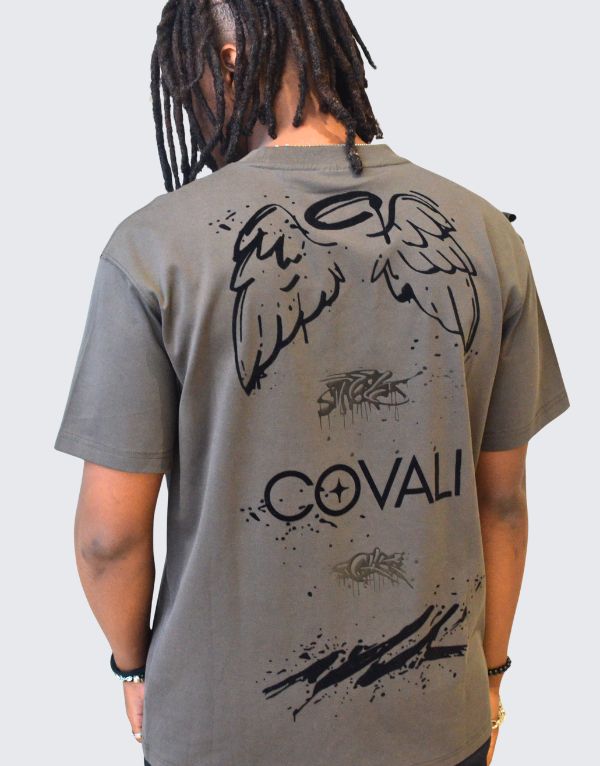 Covali Vala T-Shirt Dark Grey Box Men