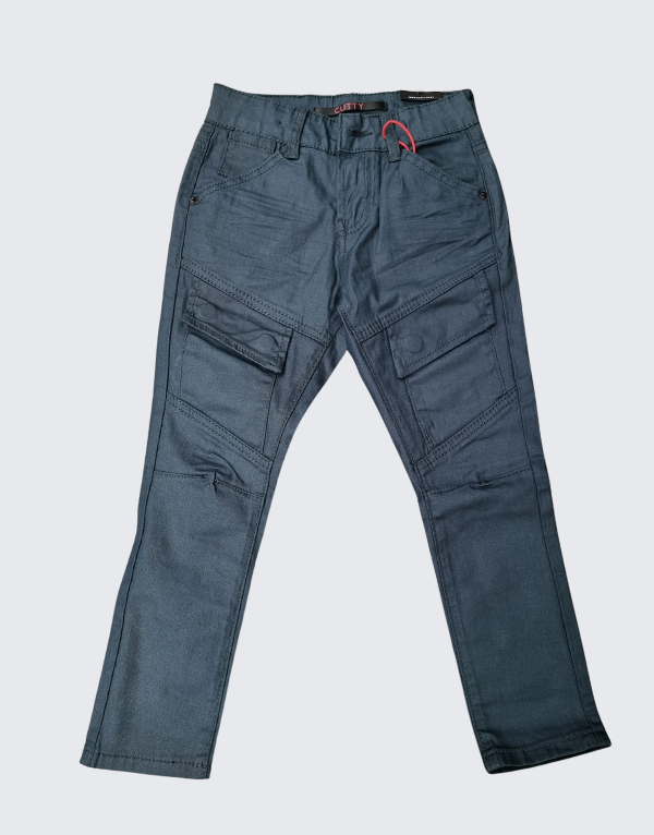 Cutty Ryder Boys Denim Jeans In Teal Kids