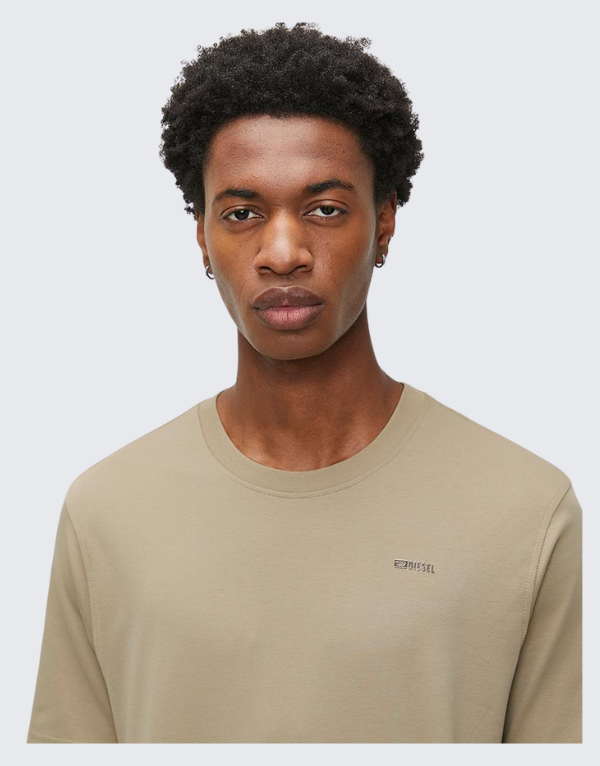 Diesel T-Adjust Met Short Sleeve T-Shirt 7Cs Men