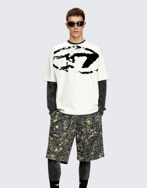 Diesel T-Box N14 Short Sleeve T-Shirt 141A Men