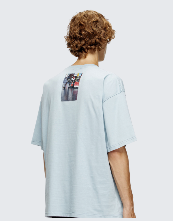 Diesel T-Boxt T3 Relaxed Short Sleeve T-Shirt 8Cq Men