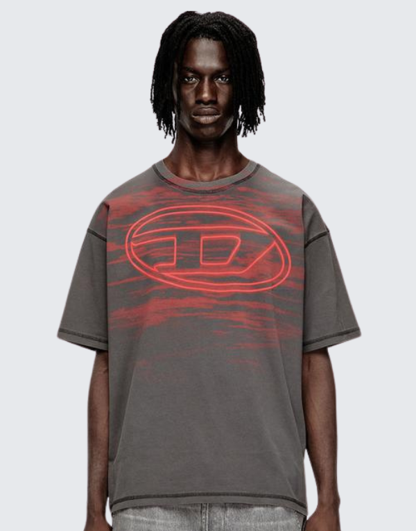 Diesel T-Boxt T5 Relaxed Short Sleeve T-Shirt 9Aw Men