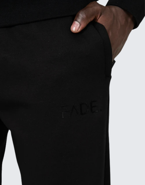 Fade Essential Slim Fit Sweatpants Black Men