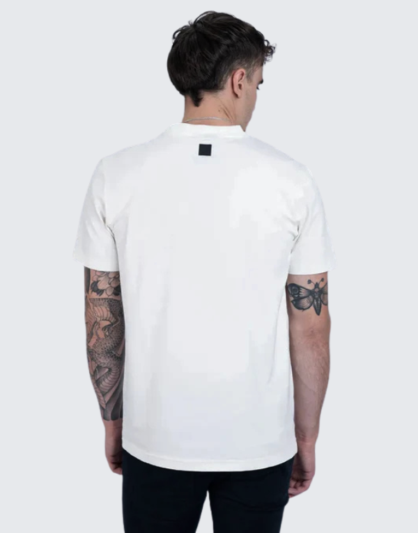 Fade Essential Slim Short Sleeve T-Shirt White Men