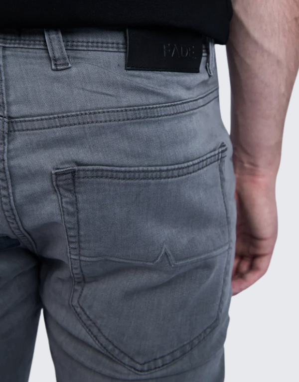 Fade Iconic Smoke Jeans Grey Men