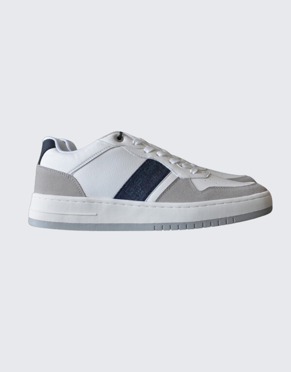 G-Star Raw Brend Leather Denim White/Light Grey Men