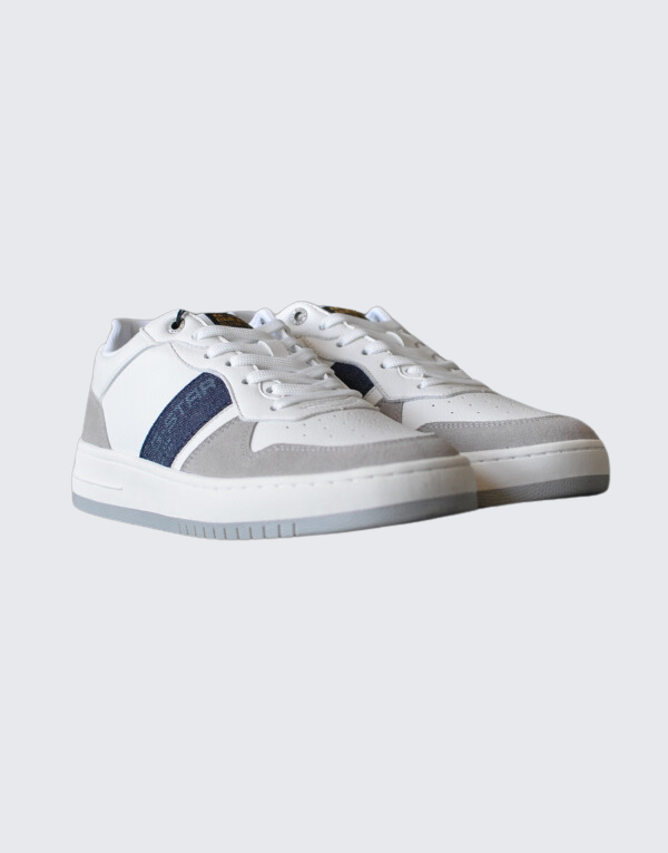 G-Star Raw Brend Leather Denim White/Light Grey Men