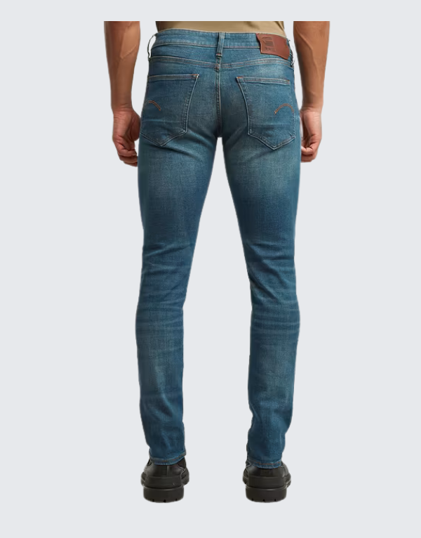 G-Star Raw 3301 Slim Jeans In Vintage Medium Aged Wash For Men