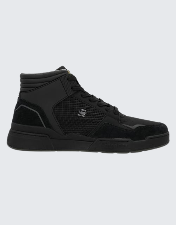 G-Star Raw Attacc Cup Mid Sneakers  In Black And Grey Men