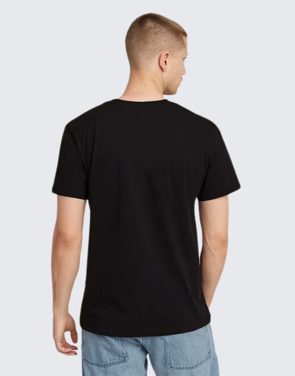 G-Star Raw Chain Logo T-Shirt In Dark Black Men