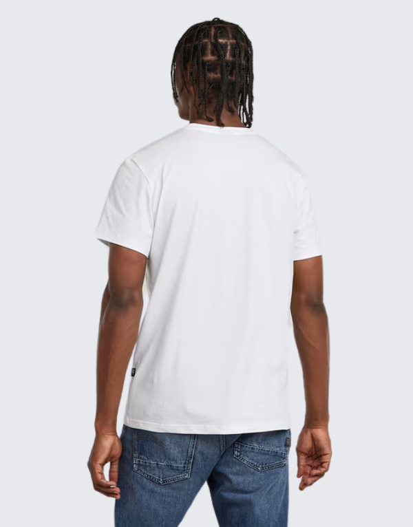 G-Star Raw Chain Logo T-Shirt In White Men