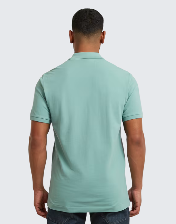 G-Star Raw Dunda Slim Fit Short Sleeve Polo Shirt Mineral Blue
