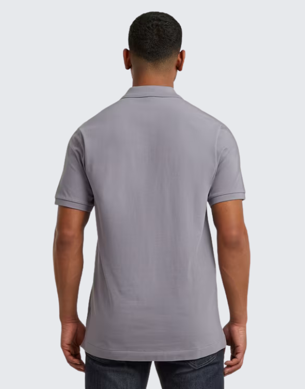 G-Star Raw Dunda Slim Fit Short Sleeve Polo Shirt Quicksilver Men