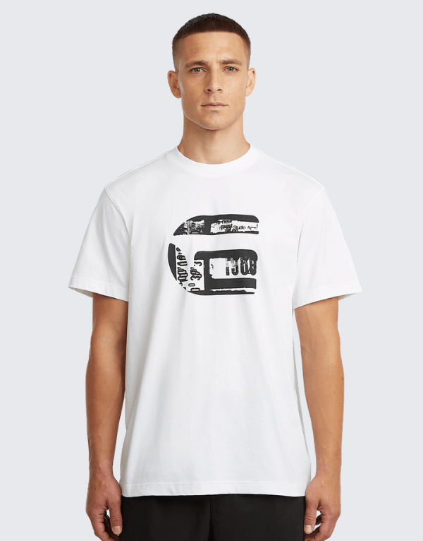 G-Star Raw G Icon Short Sleeve T-Shirt White Men