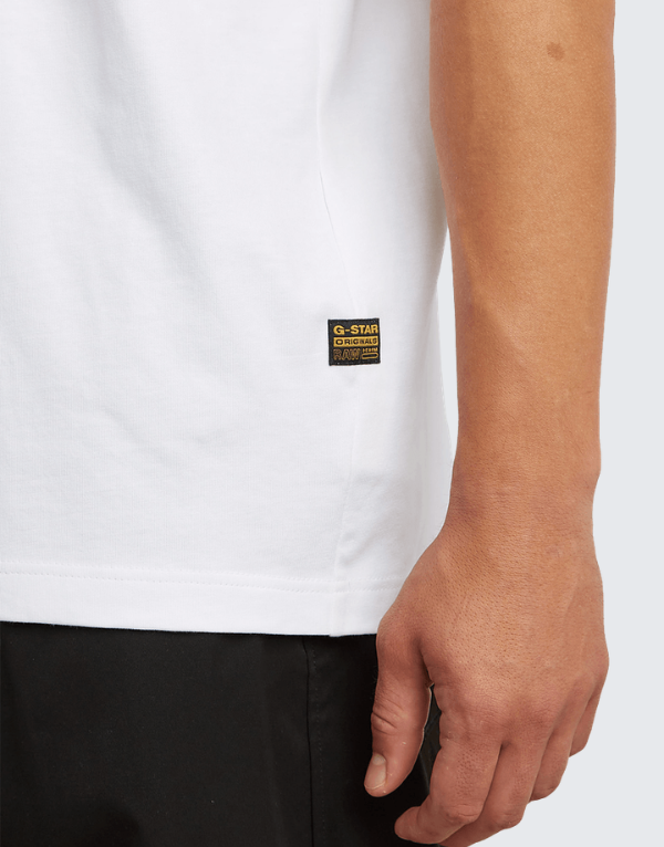 G-Star Raw G Icon Short Sleeve T-Shirt White Men