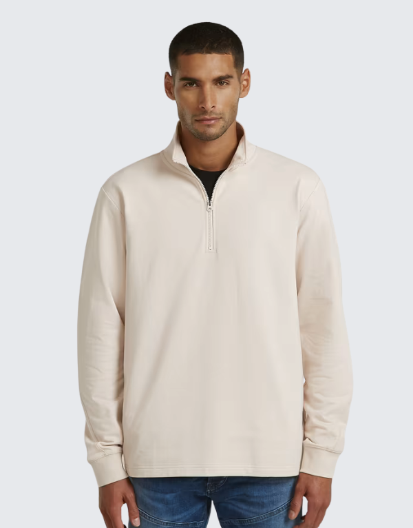 G-Star Raw Half Zip Sweater White Men