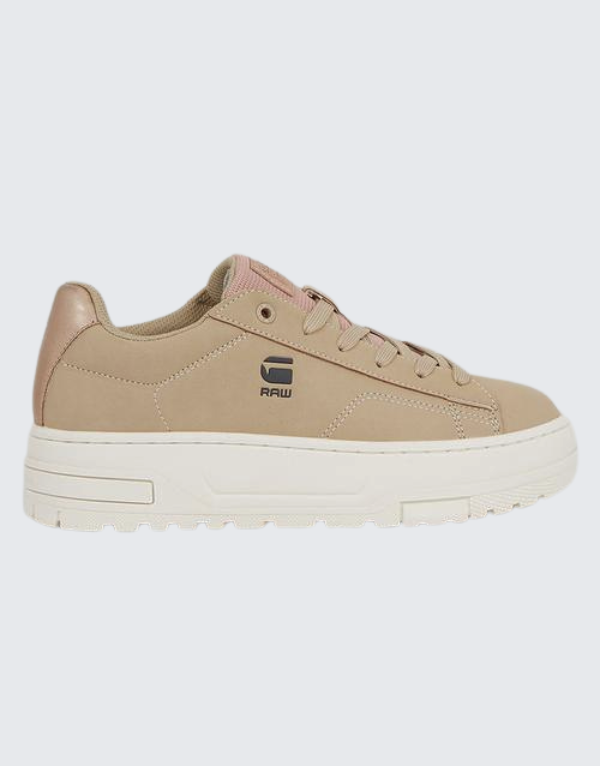 G-Star Raw Lhana Ii Metal Sneakers In Taupe