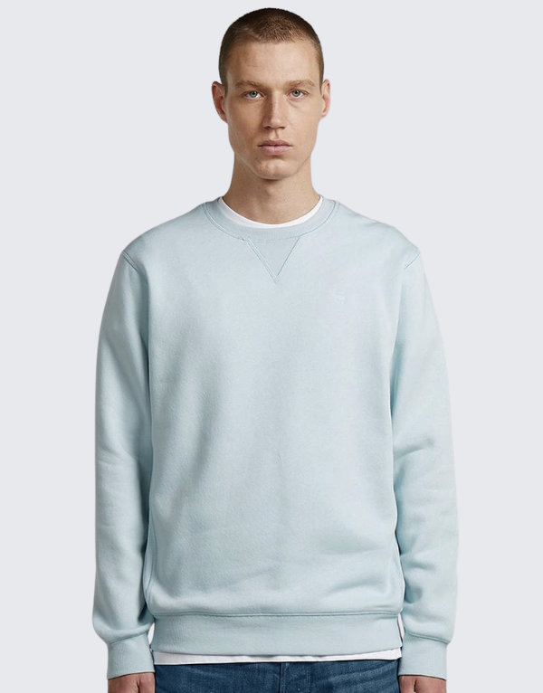 G-Star Raw Premium Core Sweater Baby Blue Men