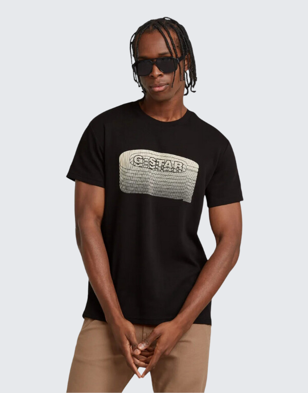 G-Star Raw Stacked Old Skool Short Sleeve T-Shirt Men