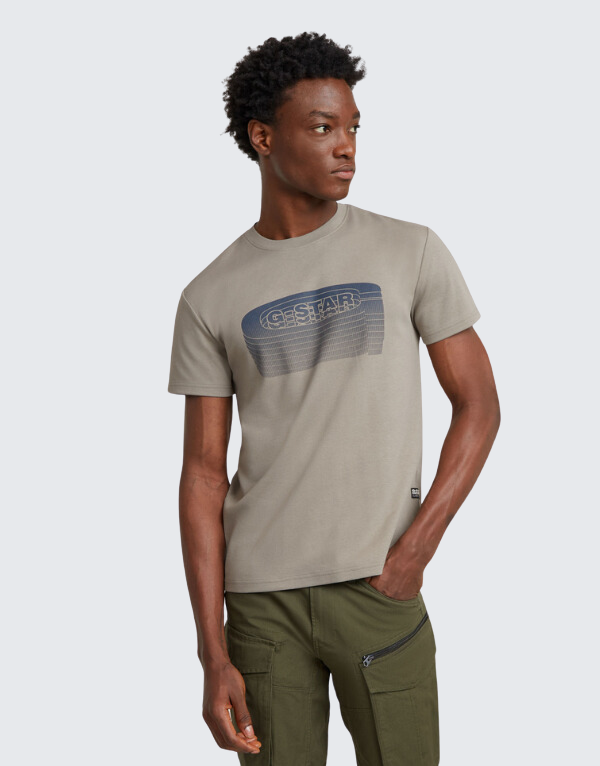 G-Star Raw Stacked Old Skool Short Sleeve T-Shirt Men