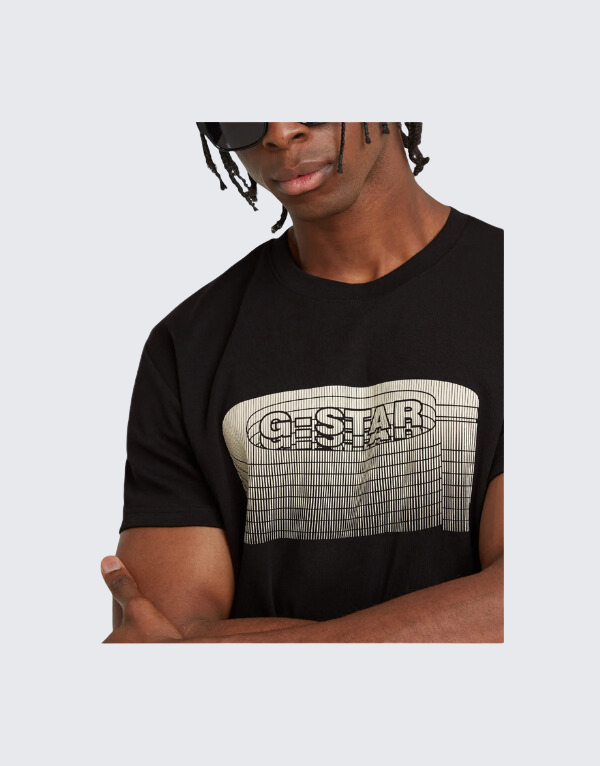 G-Star Raw Stacked Old Skool Short Sleeve T-Shirt Men