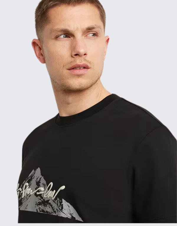 G-Star Raw Summit Short Sleeve T-Shirt In Dark Black Men