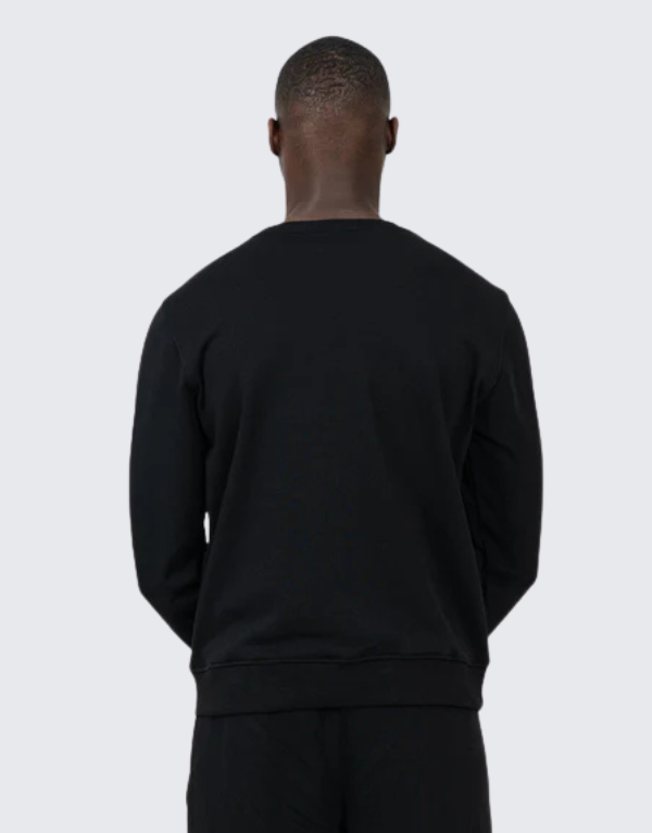 Les Hommes Font Sweater Black Men