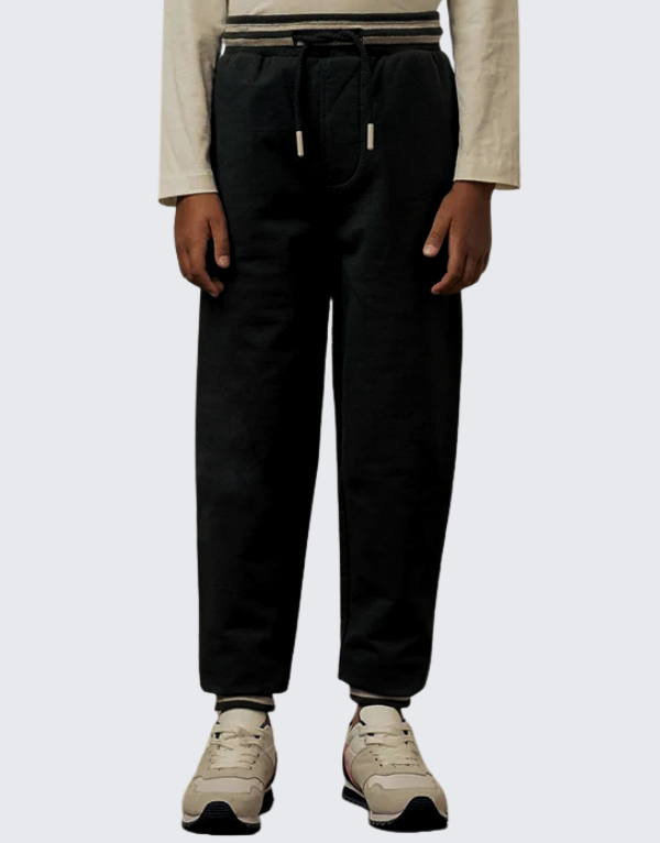 Polo Boys Jake Jogger Pants In Forest Green Kids