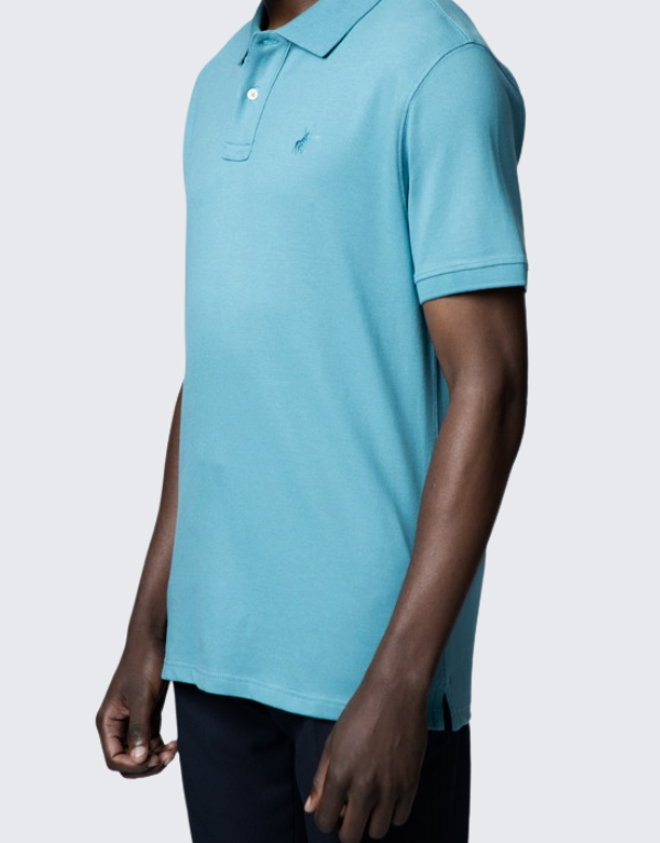 Polo Essential Short Sleeve Golfer Turquoise Men