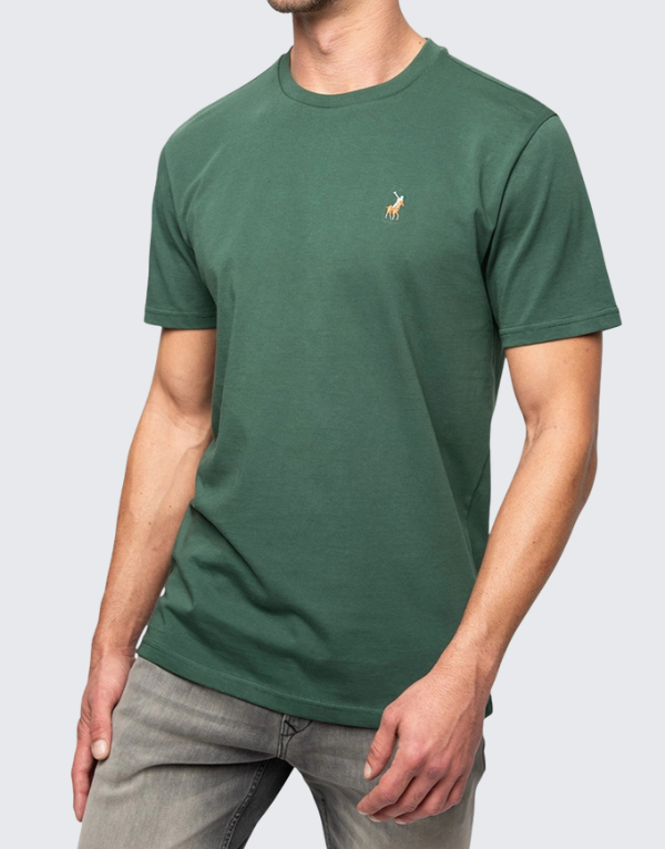 Polo  Essential Short Sleeve T-Shirt Dark Green Men