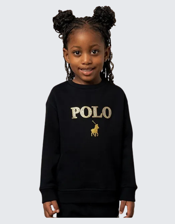 Polo Girls Wendy Printed Sweater Kids