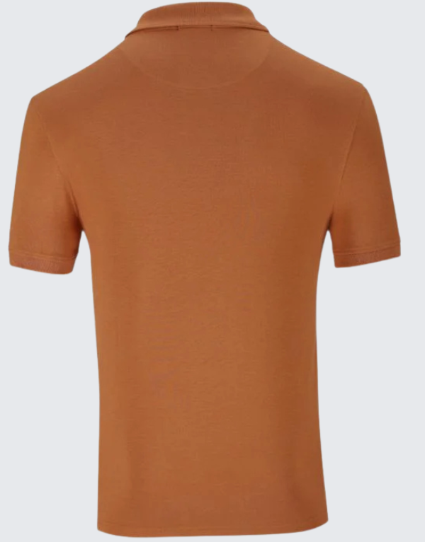 Polo Men's Essential Short Sleeve Golfer Orange Men