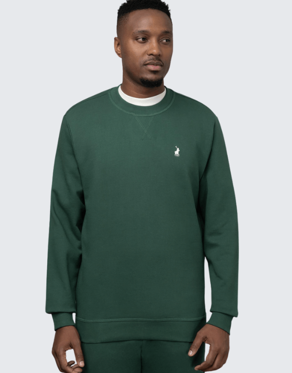 Polo Men's Sport Sweater In Dark Green Men