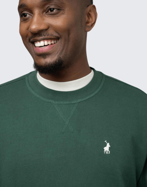 Polo Men's Sport Sweater In Dark Green Men