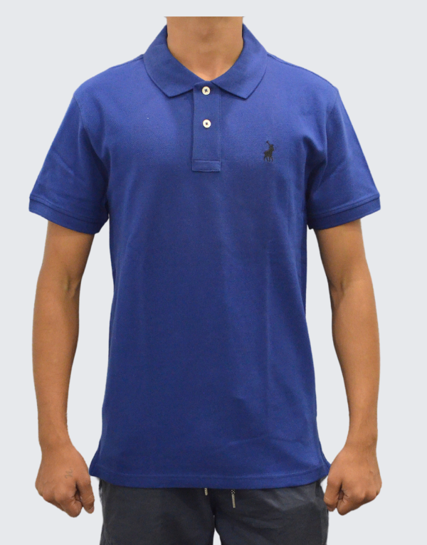 Polo Stretch Short Sleeve Golfer In Dark Men